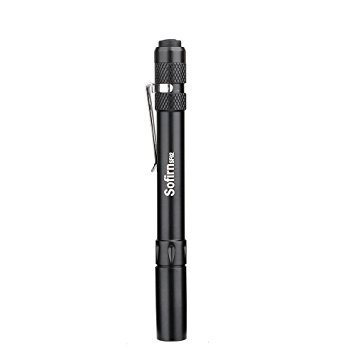 Pen Light XPG2 LED Pocket Flashlight Super Bright 0.5-60-240LM Waterproof Rechargeable Flashgliht With 3 Light Modes for Inspection, Outdoor Activities, Powered by 2pcs AAA batteries Not Included