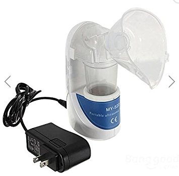 Portable Ultrasonic Nebulizer Humidifier Handheld Respirator Medical Vaporizer by GokuStore