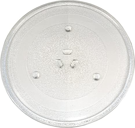 HQRP 11-1/4 inch Glass Turntable Tray Compatible with Westinghouse WST3507SS Microwave Oven Cooking Plate