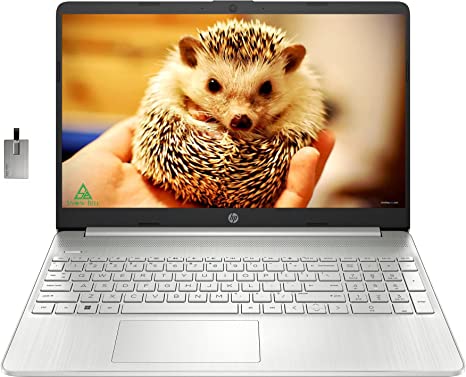 HP 2022 15.6" Touchscreen Laptop, Intel 11th Generation Core i5-1135G7, 32GB RAM, 1TB PCIe SSD, Intel Iris Xe Graphics, 720P HD Camera, Windows 11 S, Natural Silver, 32GB Snowbell USB Card