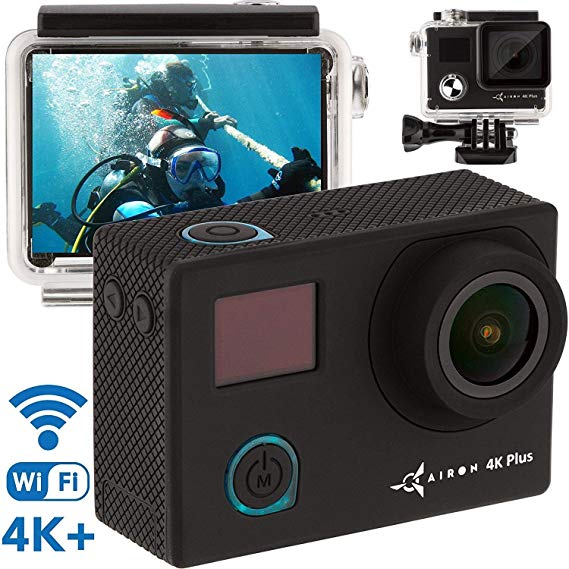 ZEUS Premium 4K Action Camera - Best Live Action Camera - NEW 2018-16MP Sony Sensor 1080p - Sports Camera Kit - Mini Action Cam - Sport Waterproof Action Camera Case w/Remote Control 2 Battery