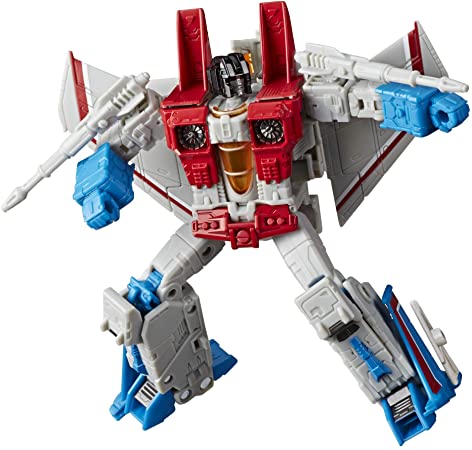 Transformers Toys Generations War for Cybertron: Earthrise Voyager WFC-E9 Starscream Action Figure - Kids Ages 8 and Up, 7-inch