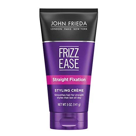 John Frieda Frizz-Ease Straight Fixation Styling Creme 5 oz (Pack of 7)