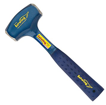 Estwing Drilling/Crack Hammer - 2-Pound Sledge with Forged Steel Construction & Shock Reduction Grip - B3-2LB