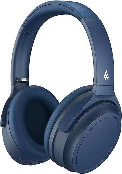 Edifier WH700NB Active Noise Cancelling Headphones - 68H Playtime - AI Call Noise Cancellation - Dual Device Connection - Lightweight & Foldable Design - Fast Charge - Bluetooth 5.3 - Navy