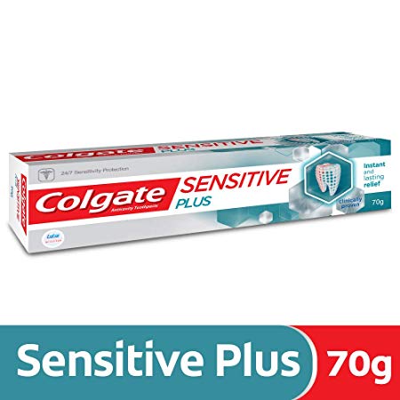 Colgate Sensitive Plus Anticavity Toothpaste - 70g