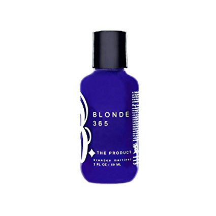 Salon Professional Blonde Toning Purple Shampoo With Aloe Vera, Soy Protein And Witch Hazel B. The Product Blonde 365 2oz.