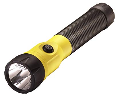 Streamlight 76185 PolyStinger LED Flashlight with 120-Volt AC/DC and 2-Holders, Yellow