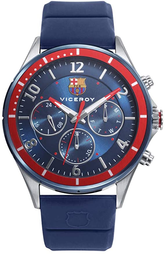 FC Watch. Barcelona Viceroy 471289-35 Man Steel Blue