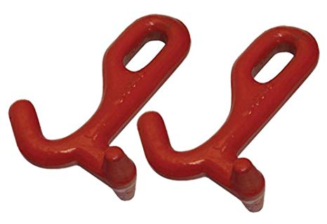 Pack of 2 TJ Hooks for Tow Trucks, Wreckers, Auto Haulers