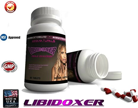 LIBIDOXER Female Sex Drive Enhancer, Libido Booster, Women Sexual Enhancement Pills, Natural Arousal Pill. Increase Sexual Energy, Pleasure & Performance.