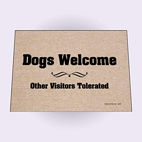 High Cotton Dogs Welcome Mat