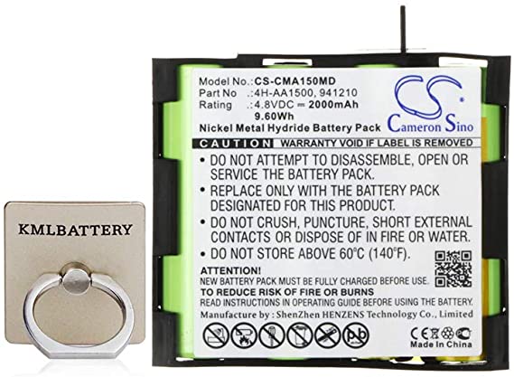Replacement Battery for Compex 4H-AA1500 941210, Compex Mi Mi-Sport MI-Fitness Runner Enegry Mi-Ready Vitality PerformanceE Mi-Ready FIT Sport Elite Enegry Edge US Performance US
