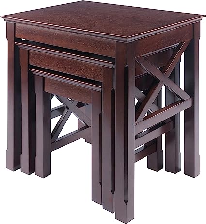 Winsome Wood Xola Nesting Table, 3-Piece