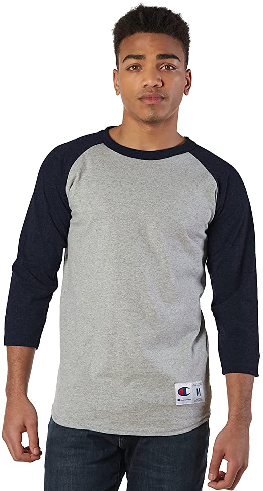 Champion Men's Raglan Baseball T-Shirt