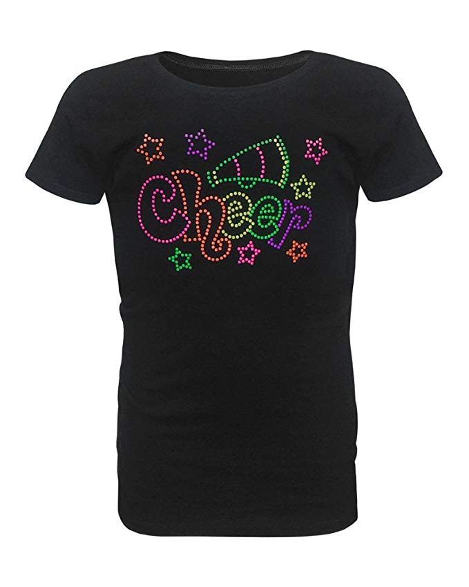 Zone Apparel Girl’s Youth Cheer Star T-Shirt