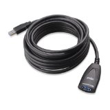 Cable Matters SuperSpeed USB 30 Type A Male to Female Active Extension Cable 5 Meters164 Feet