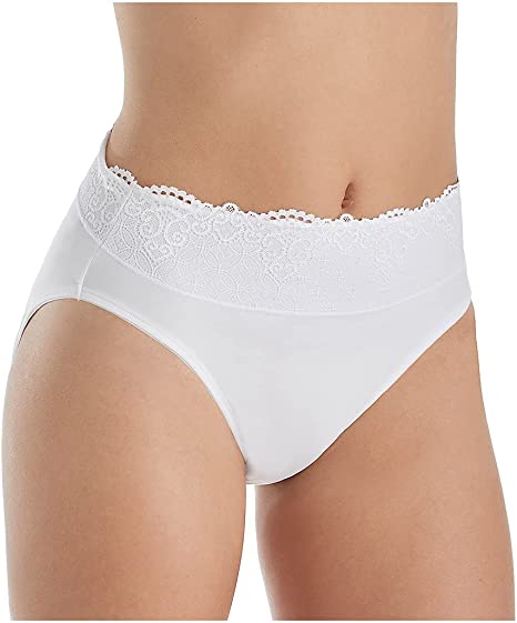 Women's Hi-Cut Panties, High-Waisted Smoothing Panty, High-Cut Brief Underwear for Women, Comfortable Underpants