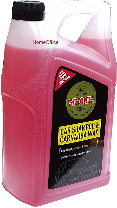 Simoniz NEW Professional Car Wash Shampoo & Wax **LARGE 5 LITRE CONTAINER**