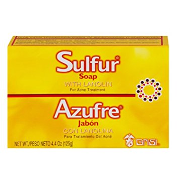 Grisi Bio Sulfur Soap with Lanolin, 4.4 oz by Grisi