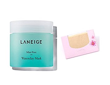 LANEIGE Mini Pore Waterclay Mask 70ml   SoltreeBundle Natural Hemp Paper 50pcs