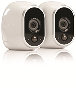 Arlo Smart Security - 2 HD Camera Security System, 100% Wire-Free, Indoor/Outdoor with Night Vision (VMS3230)