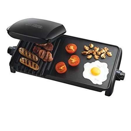 George Foreman 18603 Ten portion Grill and Griddle - Black