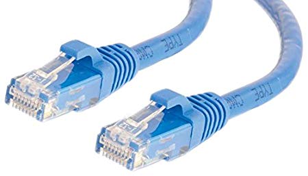 C2G 27143 Cat6 Cable - Snagless Unshielded Ethernet Network Patch Cable, Blue (10 Feet, 3.04 Meters)
