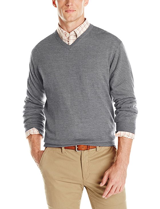 Cutter & Buck Men's Douglas V-Neck Sweater