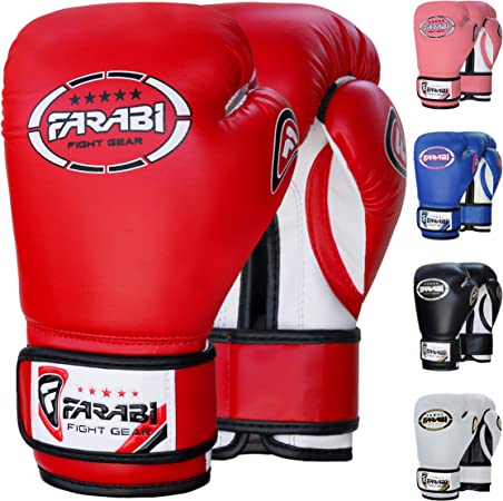 Farabi Sports Kids Boxing Gloves - Junior Boxing Gloves Youth Boxing Gloves Boys and Girls Boxing Training Gloves for MMA Muay Thai & Punching Bag