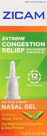 Zicam Ext Congestion Nase Size .5z Zicam Extreme Congestion Relief Nasal Gel .5z