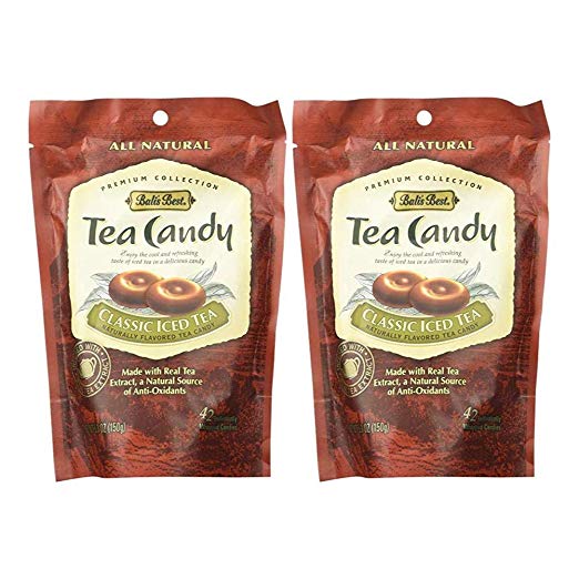 Bali's Best Classic Iced Tea Candy - 42 pieces - 5.3 Oz (Pack of 2)