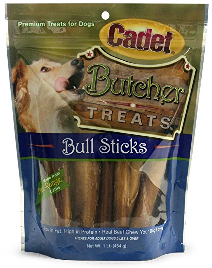 Cadet Small Dog Bull Sticks; 1 lb.