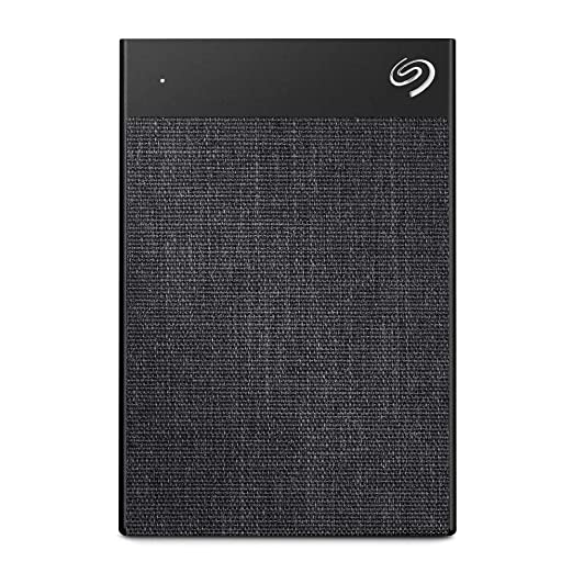 Seagate Backup Plus Ultra Touch 2 TB External Hard Drive Portable HDD – USB-C USB 3.0, 1yr Mylio Create, 4 Months Adobe CC Photography Plan, and 3-Year Rescue Services - Black (STHH2000400)