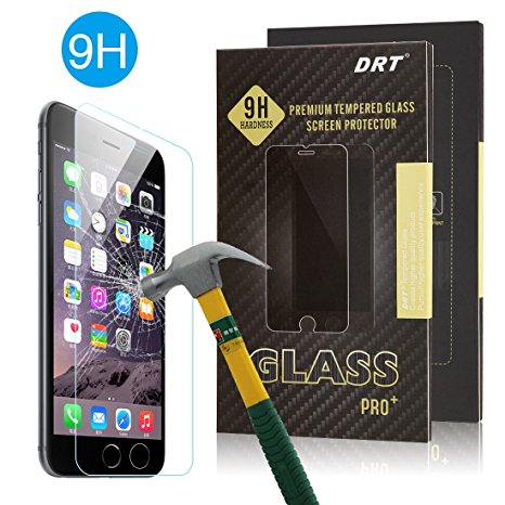 iPhone 7 Plus Screen Protector, DRT [Tempered Glass] 9H Hardness, Curved Edge,Ultra HD Clarity Screen Protector for Apple iPhone 7 Plus (5.5inch) (1-pack)
