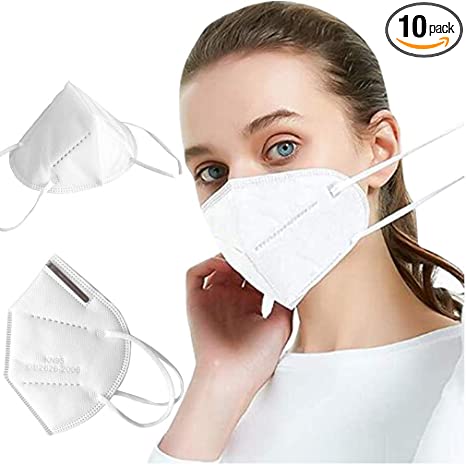 10 Pcs 99% Filter Disposable Cover,4-ply Safety Fliter Unisex Oral Protection Against Surgical Dustproof Cover High Filtration and Ventilation Security