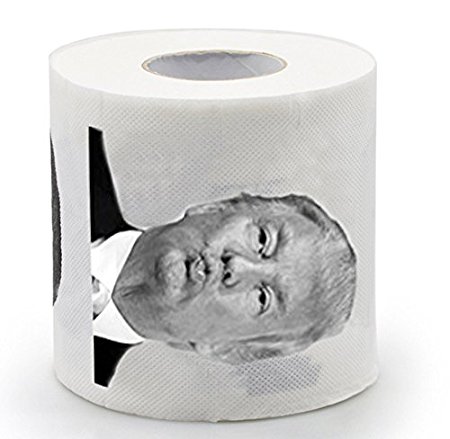 Minch Donald Trump Kiss prank Funny Toilet Paper