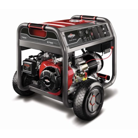 Briggs and Stratton 30470 7000-Watt Gas Powered Portable Generator with 2100 Series 420cc Engine and Key Electric Start Engine Oil Included Discontinued by Manufacturer
