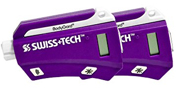 Swiss Tech ST82029 Platinum Series Purple 'BodyGard XL7' Emergency Tool, (Pack of 2)