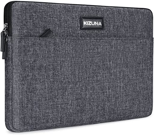 KIZUNA Laptop Sleeve 14 Inch Notebook Case Water-Resistant Carrying Bag Compatible with 14" Lenovo Flex 4/Thinkpad L480|T480s/Chromebook S330/HP ProBook 640|645 G4/ProBook 440 G6/Dell/Asus, Grey