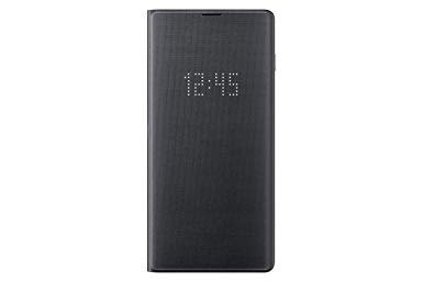 Samsung Galaxy S10  LED Wallet Case, Black
