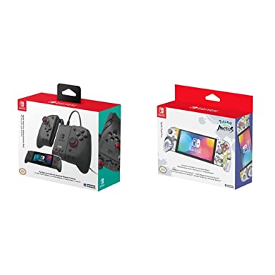 HORI Nintendo Switch Split Pad Pro Attachment Set & Nintendo Switch Split Pad Pro (Pokemon Legends: Arceus) Ergonomic Controller for Handheld Mode