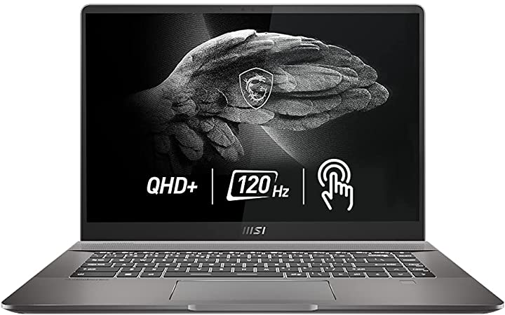 MSI Creator Z16 Professional Laptop: 16" QHD  16:10 120Hz Touch Display, Intel Core i9-11900H, NVIDIA GeForce RTX 3060, 32GB RAM, 2TB NVME SSD, Thunderbolt 4, Win10 PRO, Lunar Gray (A11UET-043)