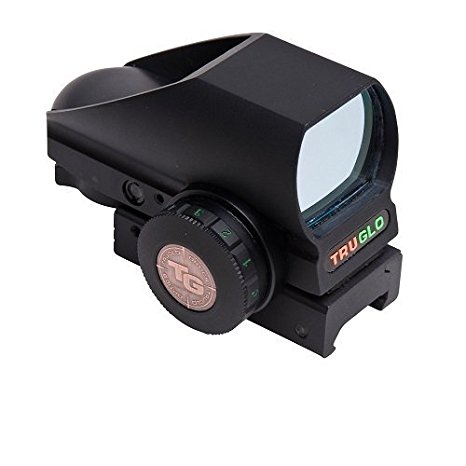 Truglo Tru-Brite Red Dot Dual-Color Multi Reticle Black