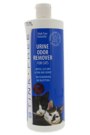 Stink Free Instantly Urine Odor Remover for Cat Urine, 32 Oz