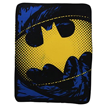 Kids Fleece Throw Blankets 45" x 60" Several Options (Batman)