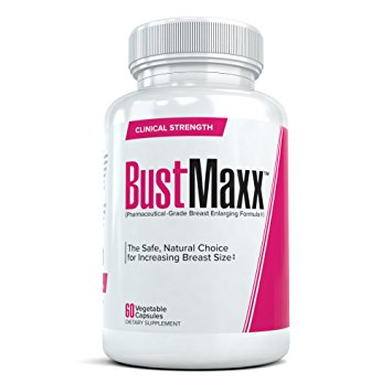 BUSTMAXX - Professional Strength Breast Enlargement, Bust Augmentation Pills. The Safe, Natural Choice to Increase Breast Size - 60 Capsules