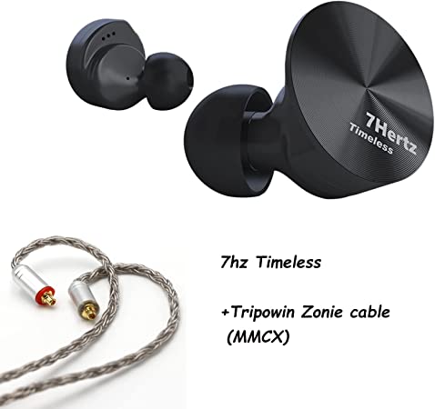 Linsoul 7HZ Timeless Eearphone(3.5mm) & Linsoul Tripowin Zonie Cable (MMCX-3.5mm, Grey)