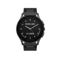 Vector Watch Smartwatch with 30 Day Battery Life for - Luna-Brushed Black