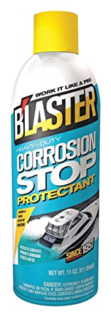 Blaster Corrosion Inhibitor, Wet Lubricant Film, 120°F Max. Operating Temp, 11 oz. Aerosol Can - 1 Each